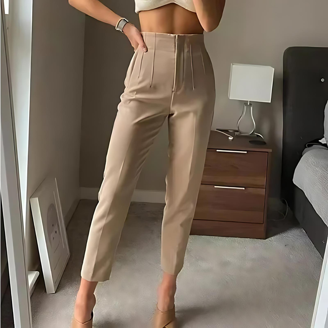 High Waist Pencil Pants