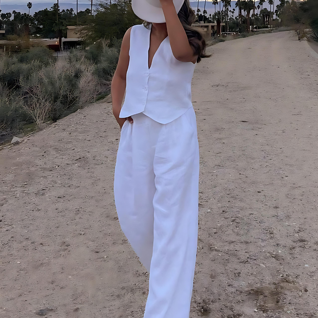 Summer Linen Two Piece