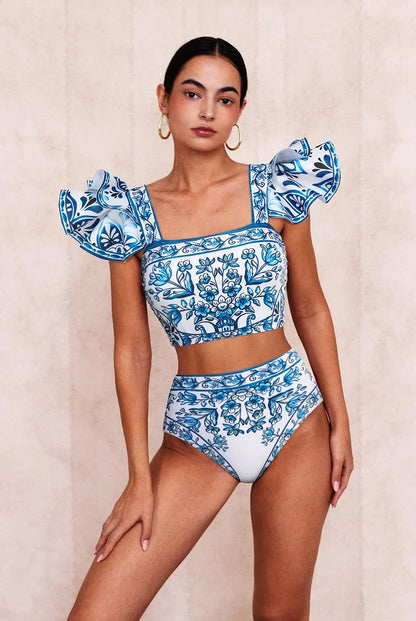 Bikini and Sarong Set - Etoile de la Riviera Collection