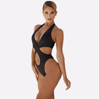 One Piece Micro Bikini Set