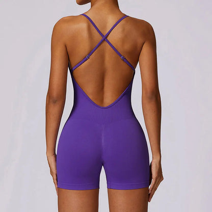 ZenFlex Seamless Gym Jumpsuit