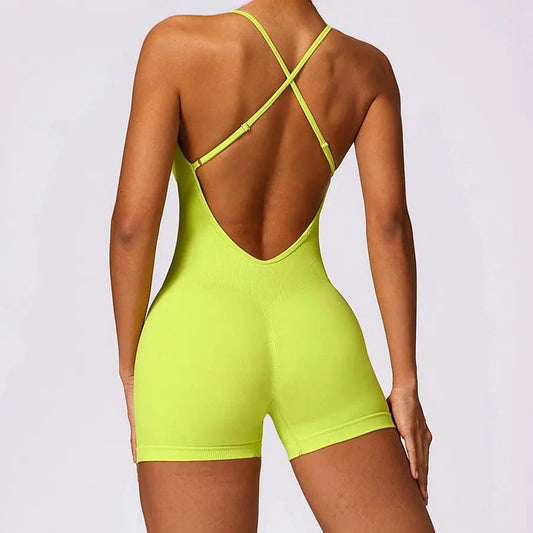 ZenFlex Seamless Gym Jumpsuit