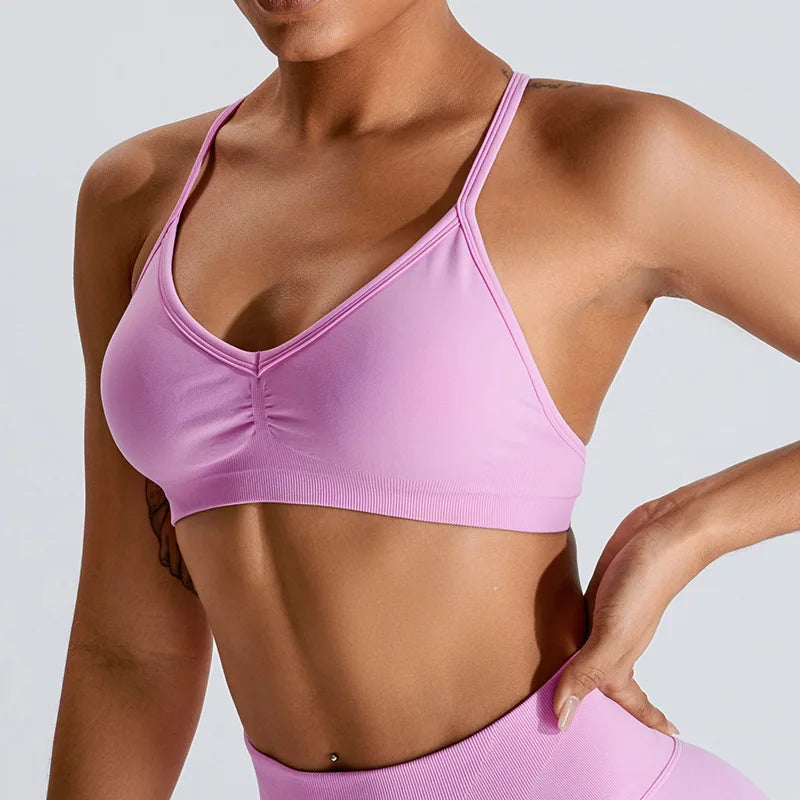 PowerLift Seamless Push-Up Sports Bra