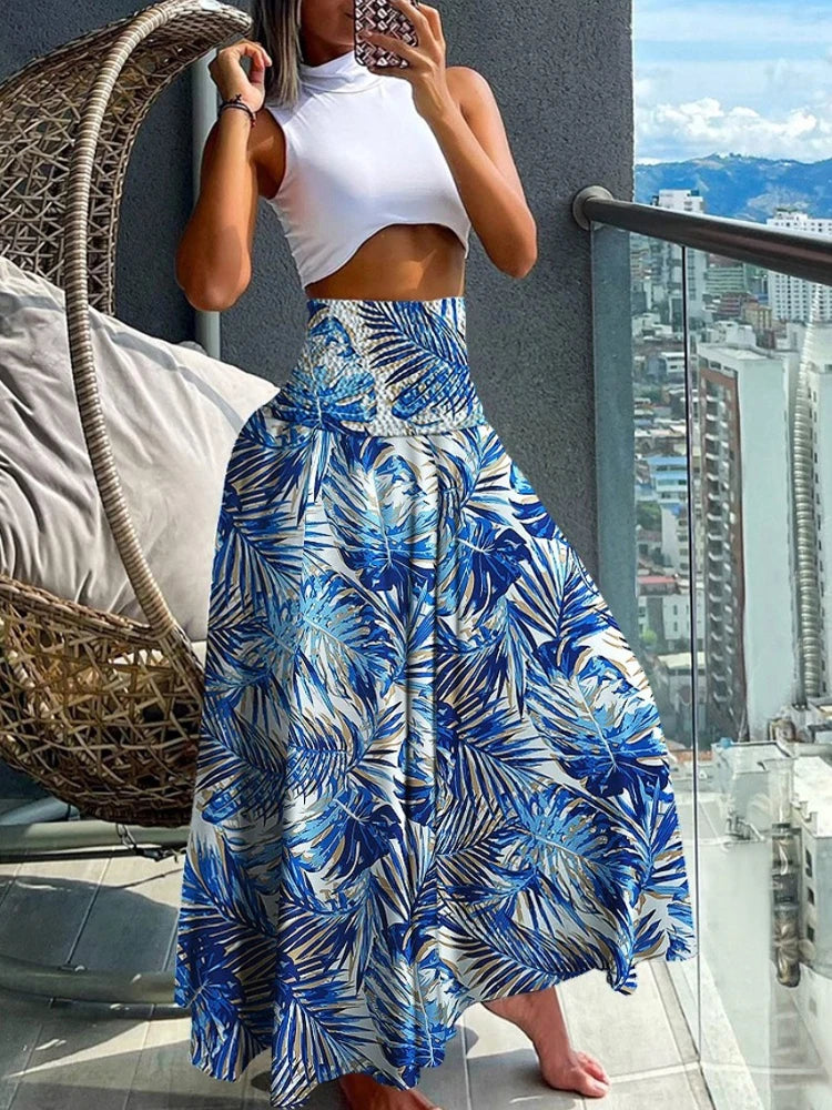 Boho Print Skirt