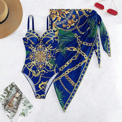 High Waist 2 Piece Bikini Set