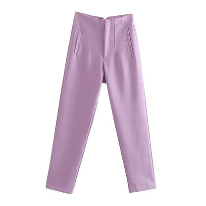 High Waist Pencil Pants