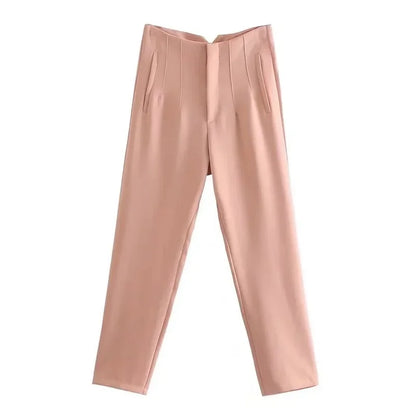 High Waist Pencil Pants