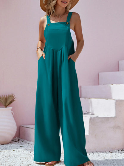 Ethnic Style Fashion Wide Leg Jumpsuit