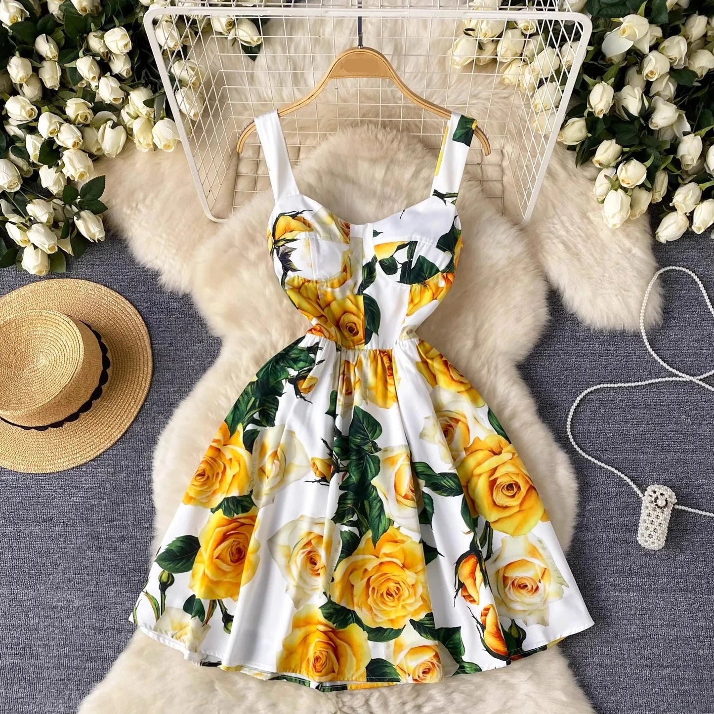 Vestido Mini Floral Encantador