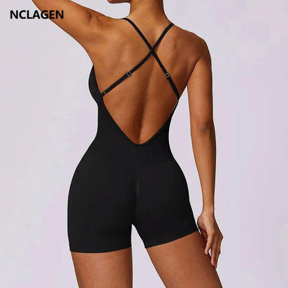 ZenFlex Seamless Gym Jumpsuit