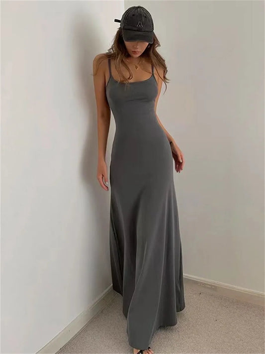 Vestido ajustado sin mangas