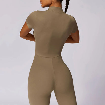 FlexFit Zipper Jumpsuit