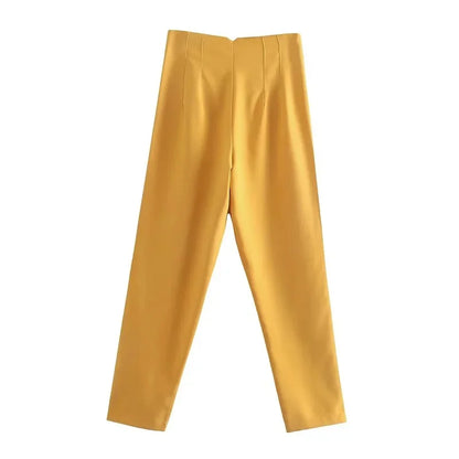 High Waist Pencil Pants