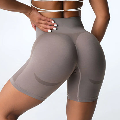 Pantalones Cortos Deportivos Sin Costuras PeachLift