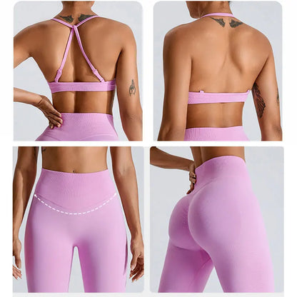 Conjunto de Yoga Seamless SculptFit