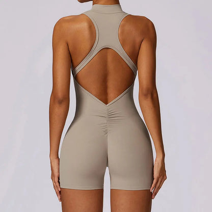 Backless Yoga Jumpsuit